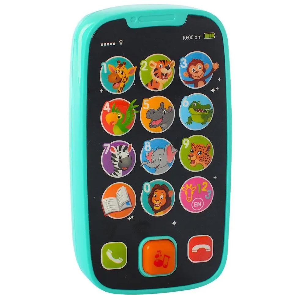 Обучающий телефон Limo Toy Голубой (3127 Z)