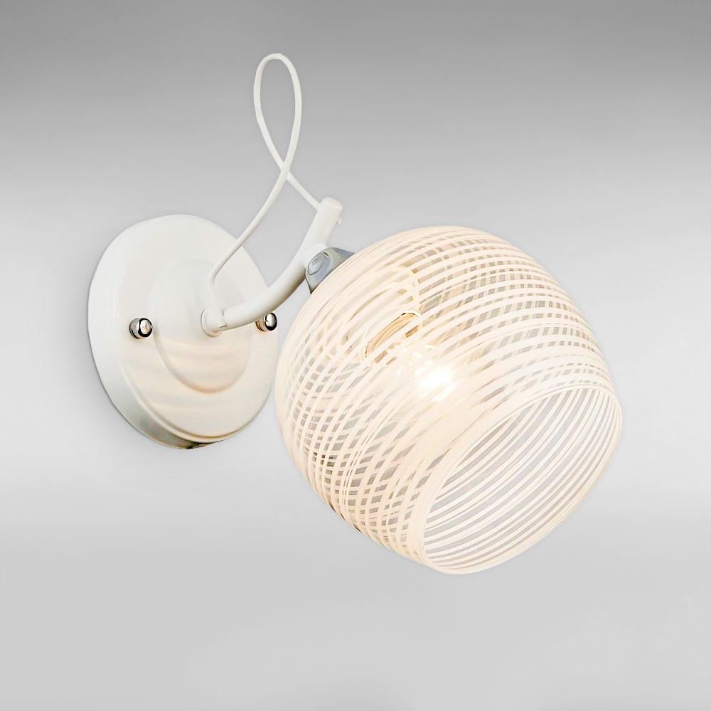 Светильник настенный Light House SRS-20381/1W WT/CH Белый/Хром