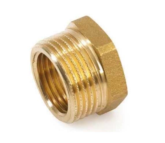 Футорка General Fittings латунь 1 1/2x1" ВЗ (AKV-260044H141000H)