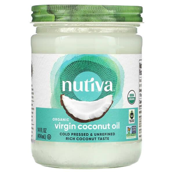 Олія кокосова NUTIVA Organic Virgin Coconut Oil 414 мл (1517)