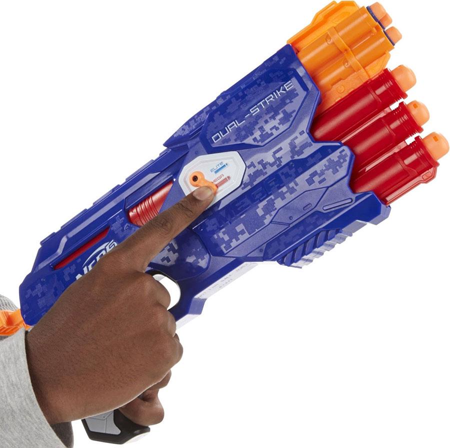 Бластер Nerf Elite Dual-Strike (B4619) - фото 5