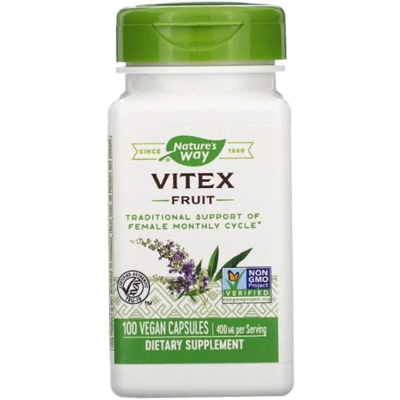 Витекс Nature's Way Vitex Fruit 400 мг 100 Veg Caps (NWY-11750)