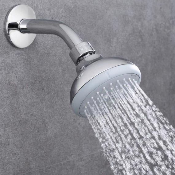 Верхній душ Grohe Tempesta 100 27870001 100 мм із кронштейном Хром (111266) - фото 3