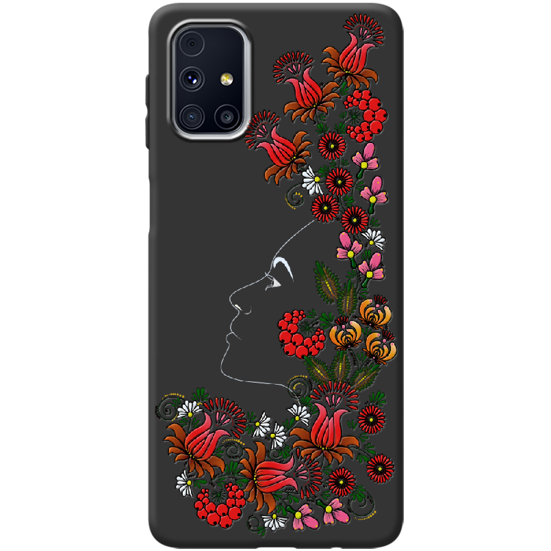 Чехол Boxface Samsung M317 Galaxy M31s 3D Ukrainian Muse Чорний силікон (40942-bk64-42019)