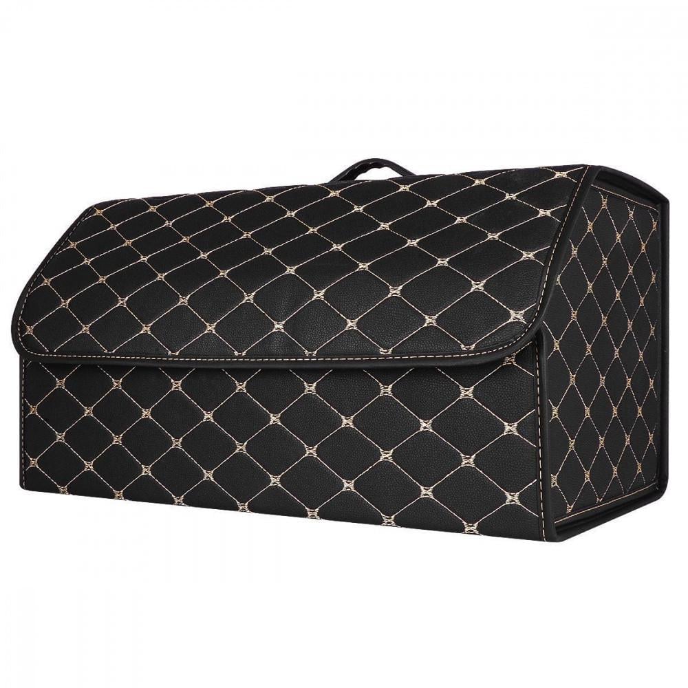 Органайзер у багажник автомобіля 54х30х30 см Black/Beige Органайзер у багажник автомобіля 54х30х30 см Black/Beige