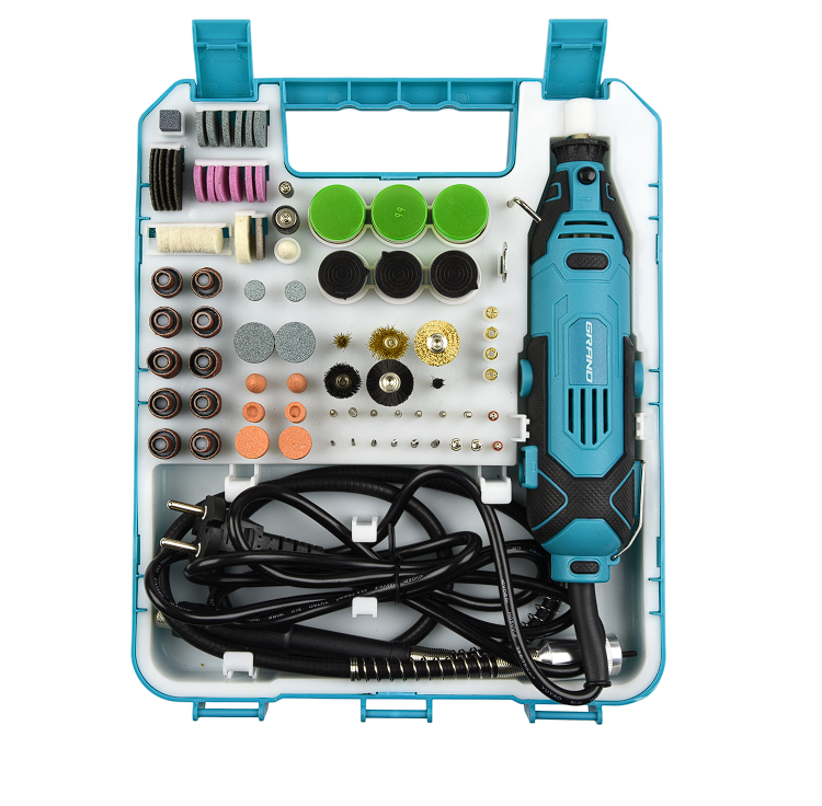 Гравер Grand МГ-670К/218 с гибким валом 211 насадок (36295)