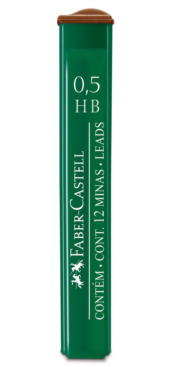 Грифели для механического карандаша Faber-Castell 0,5 мм НВ (521500/OF/9125)