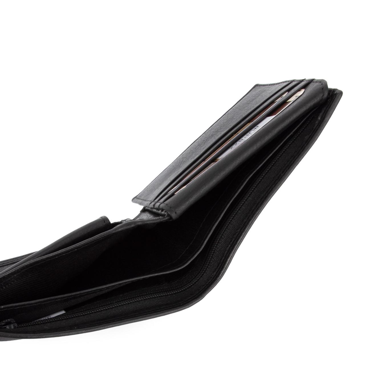 Портмоне мужское кожаное SU822 Virginia Conti на кнопке Черный (2775522047) - фото 5 Портмоне мужское кожаное SU822 Virginia Conti на кнопке Черный (2775522047) - фото 5