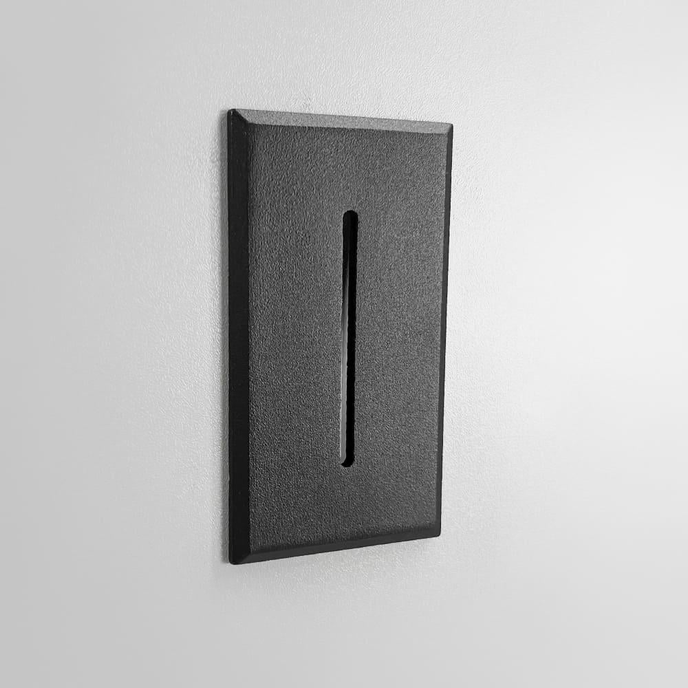 Светильник для лестницы со световой линией 100х55 мм Черный (10017) - фото 3 Светильник для лестницы со световой линией 100х55 мм Черный (10017) - фото 3