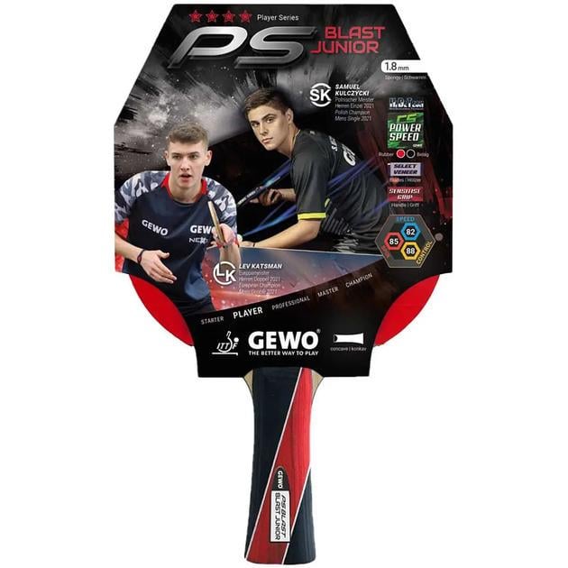 Ракетка для настольного тенниса Gewo PS Blast Junior FL (931038)