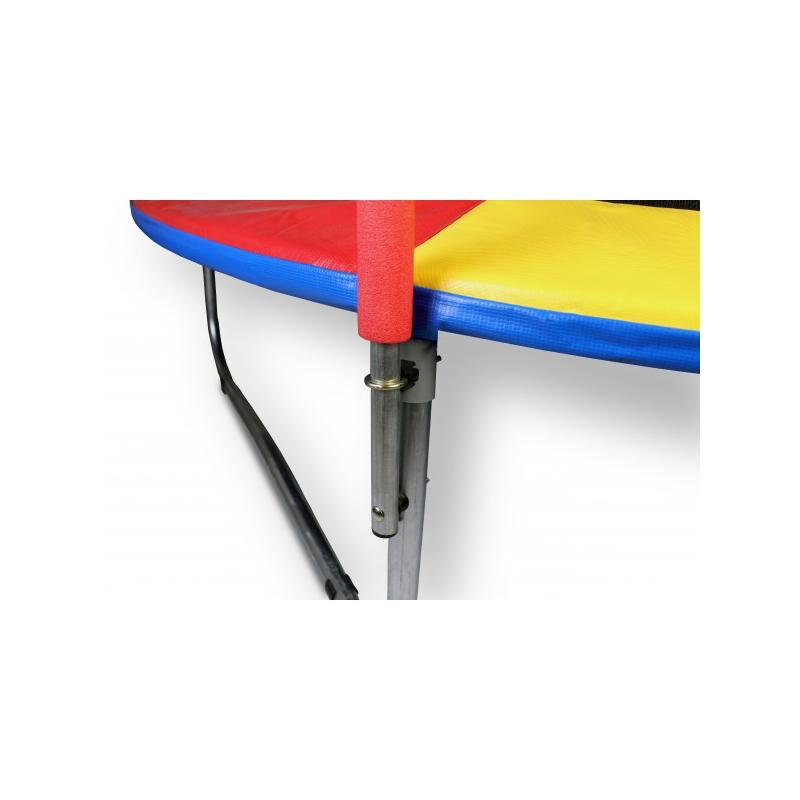 Батут Just Fun з сіткою 244 см + драбинка Multicolor - фото 8 Батут Just Fun з сіткою 244 см + драбинка Multicolor - фото 8