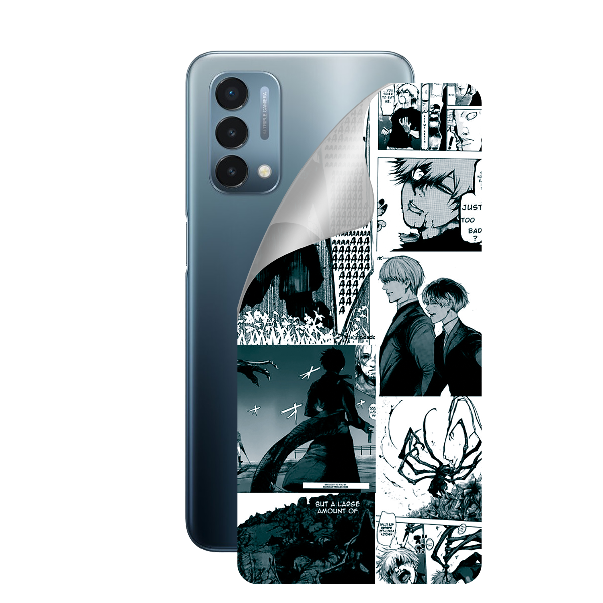 Полиуретановая пленка для OnePlus Nord N200 серии Print Armor