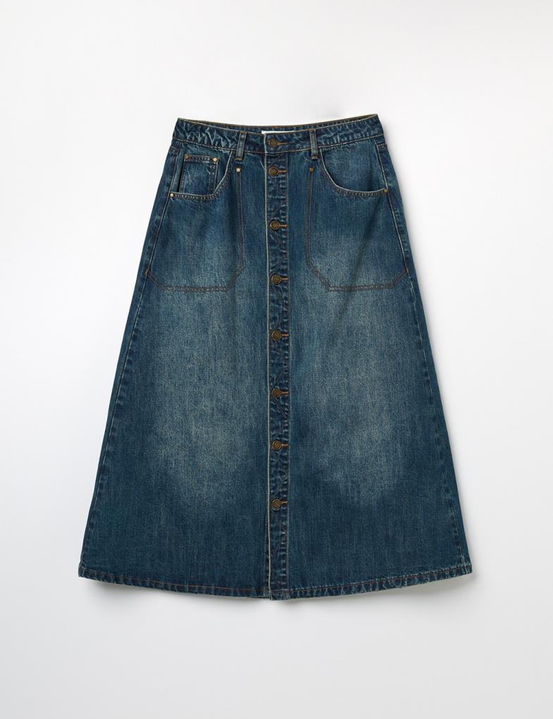 Юбка джинсовая женская Diverse MONALA M Темно-голубой (5905384039439) - фото 6 Юбка джинсовая женская Diverse MONALA M Темно-голубой (5905384039439) - фото 6