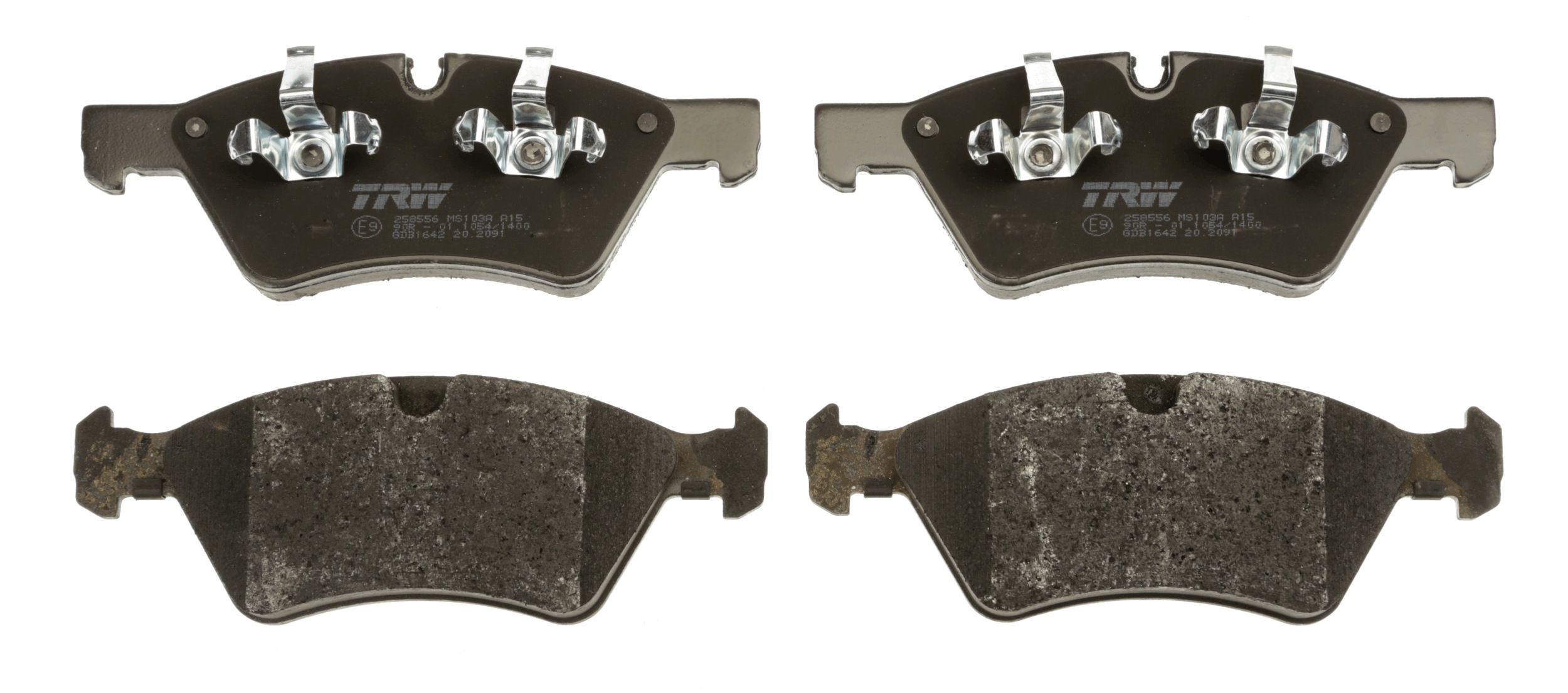 Комплект тормозных накладок дисковый тормоз TRW GDB1642