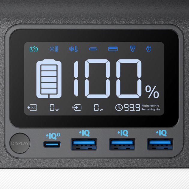 Зарядна станція ANKER 535 Power House 512 Wh AC 500 W (6837226) - фото 8