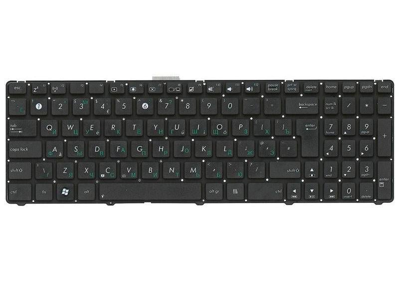 Клавиатура для ноутбука Asus U52/U53/U56 Black