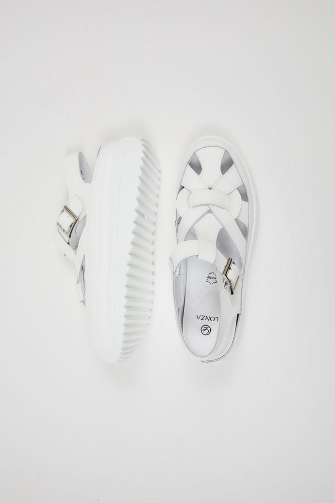 Сандалії жіночі LONZA на платформі р. 42 Білий (198408) - фото 2 Сандалії жіночі LONZA на платформі р. 42 Білий (198408) - фото 2