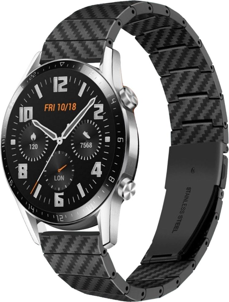 Ремешок Armrok для Huawei Watch GT 2 46 мм Black (31670-2B)