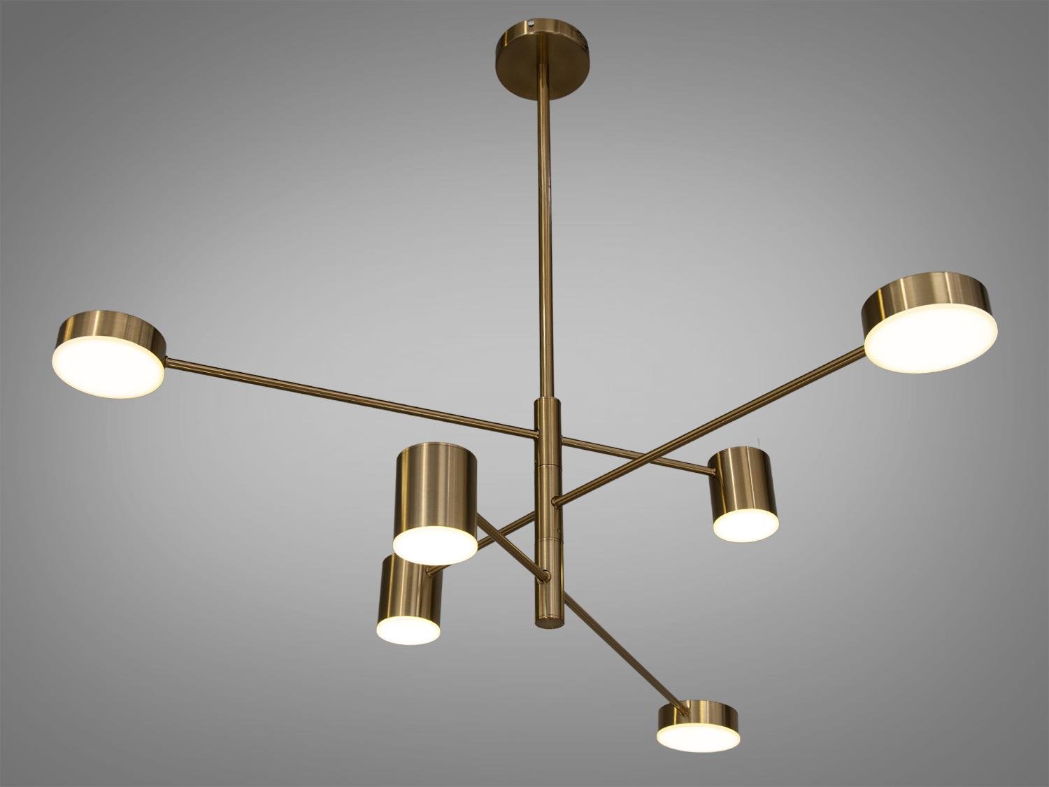 Люстра светодиодная Diasha Nicosia 30W Бронзовый (D302-6BR)