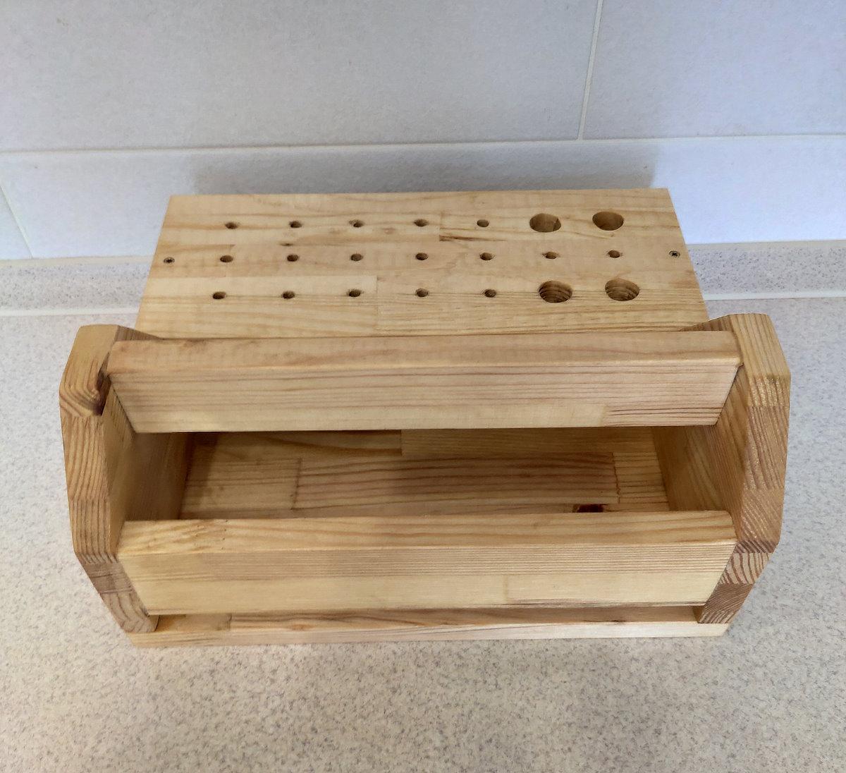 Органайзер для инструмента деревянный (2087890126) - фото 5 Органайзер для инструмента деревянный (2087890126) - фото 5