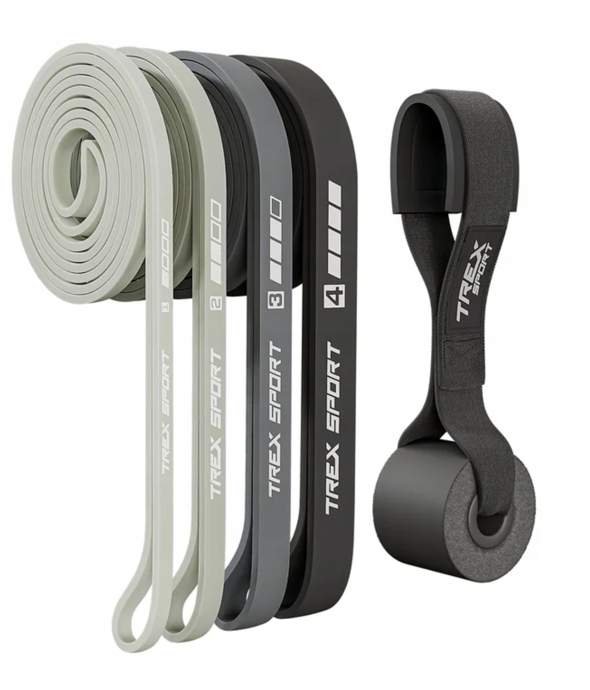 Набір резинок для фітнесу Trex Sport TX-004PB 4в1 2-41 кг (4416) - фото 2
