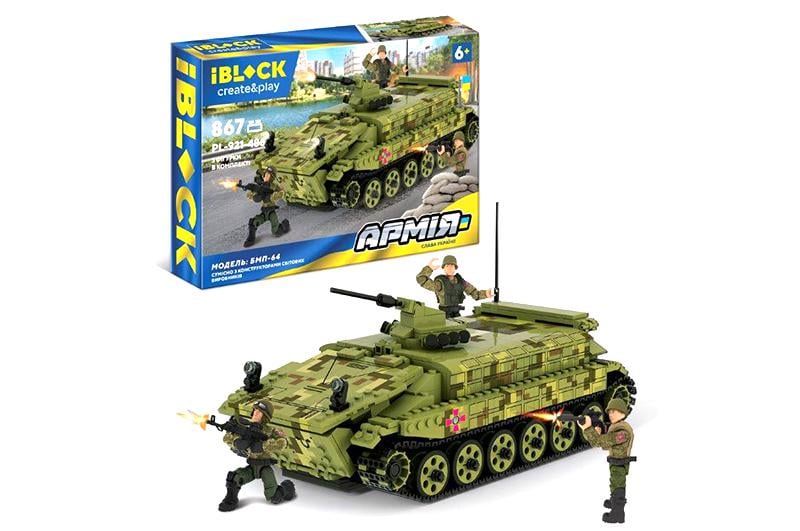 Конструктор Iblock Армия БMП-64 867 деталей (DN-PL-921-486)