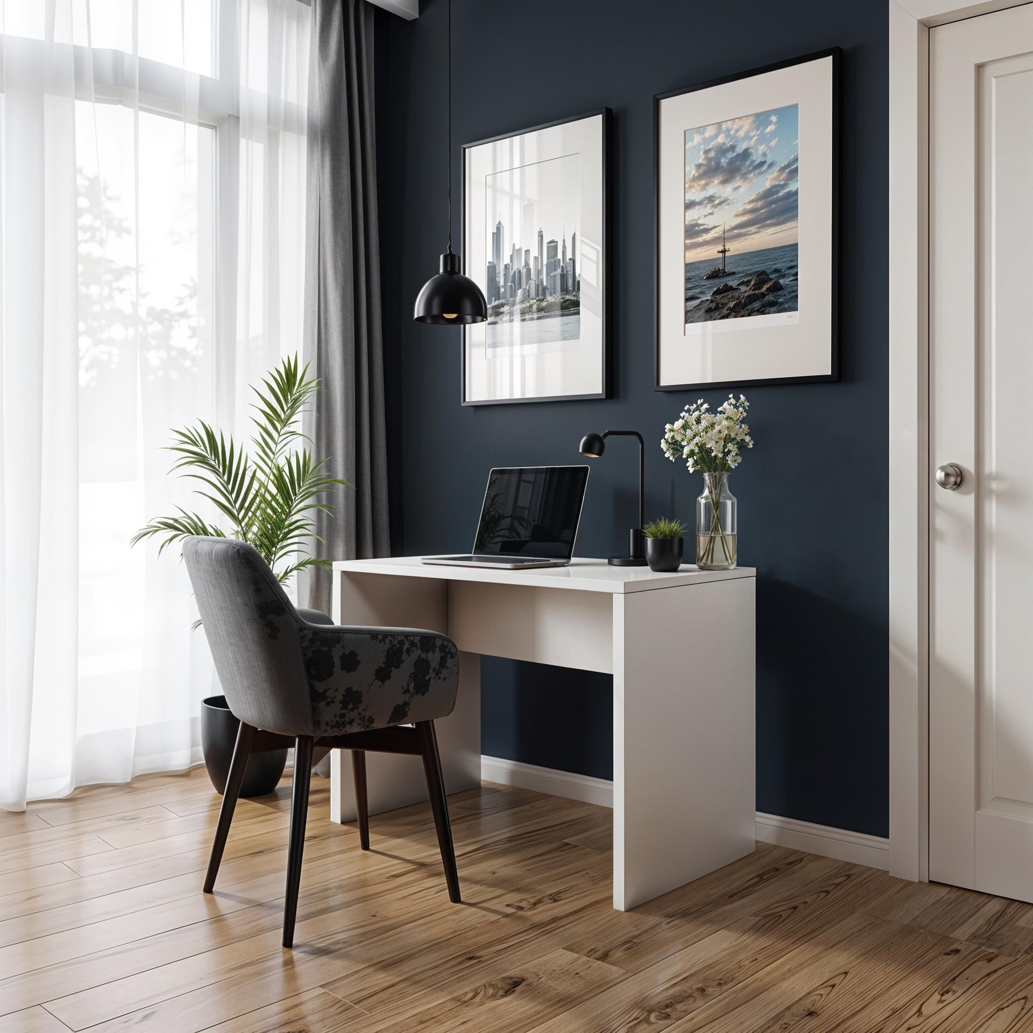 Стол письменный Sharm 904х600х750 мм Нимфея Альба