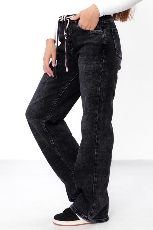 Джинси жіночі зимові Носи Своє на тонкому флісі однотонні р. 32 Графітовий (14294) - фото 5 Джинси жіночі зимові Носи Своє на тонкому флісі однотонні р. 32 Графітовий (14294) - фото 5