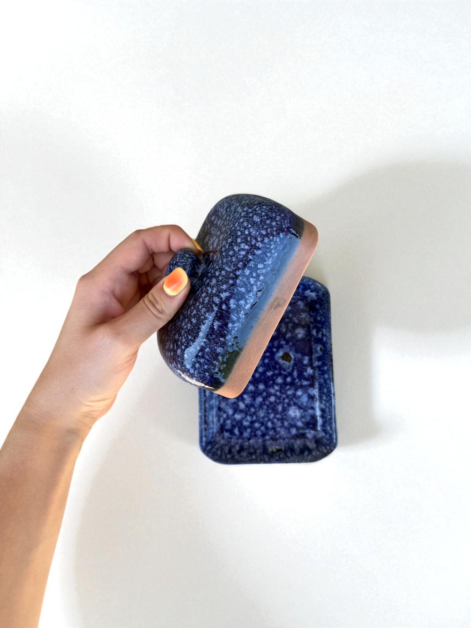 Масленка ручной работы Синий (28830788) - фото 7 Масленка ручной работы Синий (28830788) - фото 7