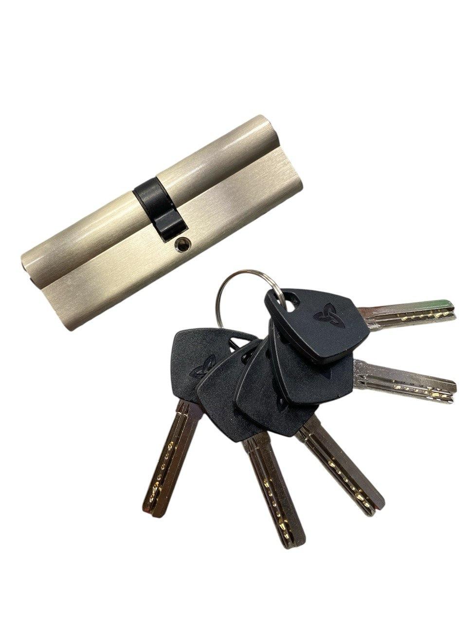 Цилиндр латунный Kedr BRASS M 100 ZN 50x50 brass key (ЗФ 6195) - фото 2 Цилиндр латунный Kedr BRASS M 100 ZN 50x50 brass key (ЗФ 6195) - фото 2