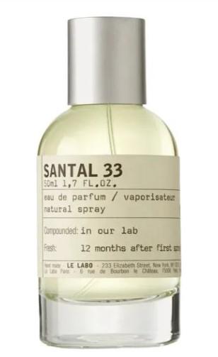Парфюмированная вода унисекс Le Labo Santal 33 50 мл (86487)