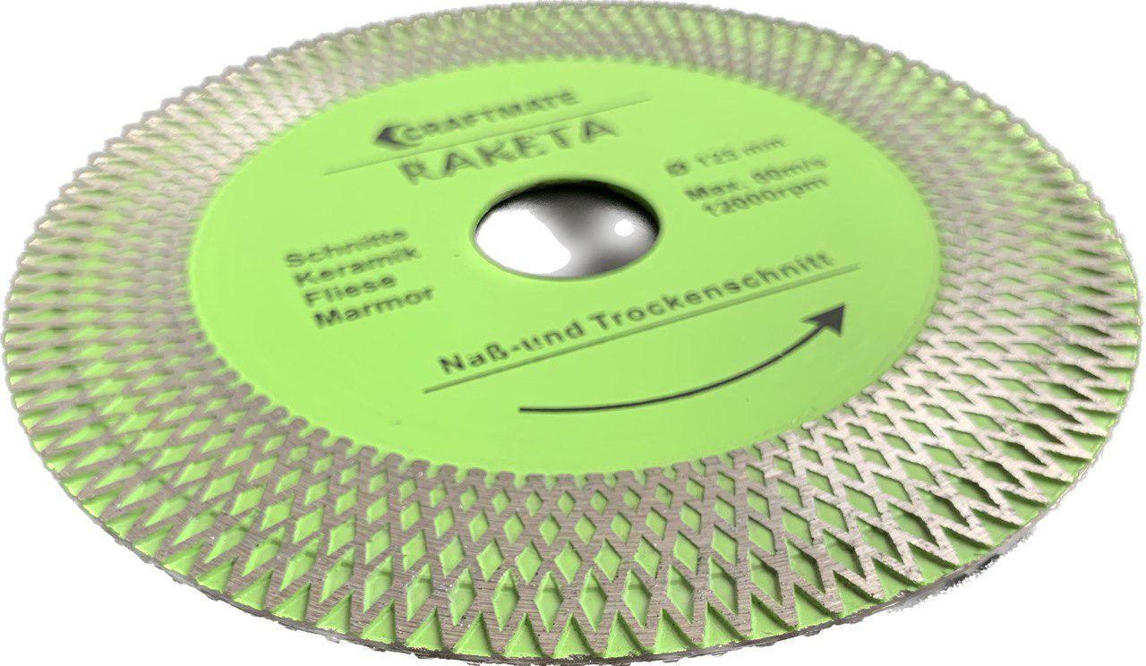 Фреза алмазная Craftmate Granit 2в1 125x22,2 мм (10087477) - фото 3 Фреза алмазная Craftmate Granit 2в1 125x22,2 мм (10087477) - фото 3