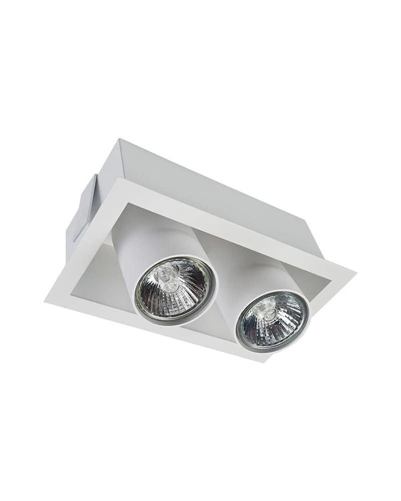 Точечный светильник Nowodvorski 8938 Eye Mod GU10 2x10W IP20 Белый (28689667)