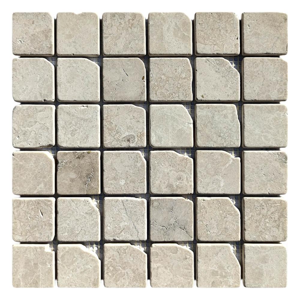 Мозаика из мрамора Матовая МКР-3СВА 47x47 мм Victoria Beige (000735)