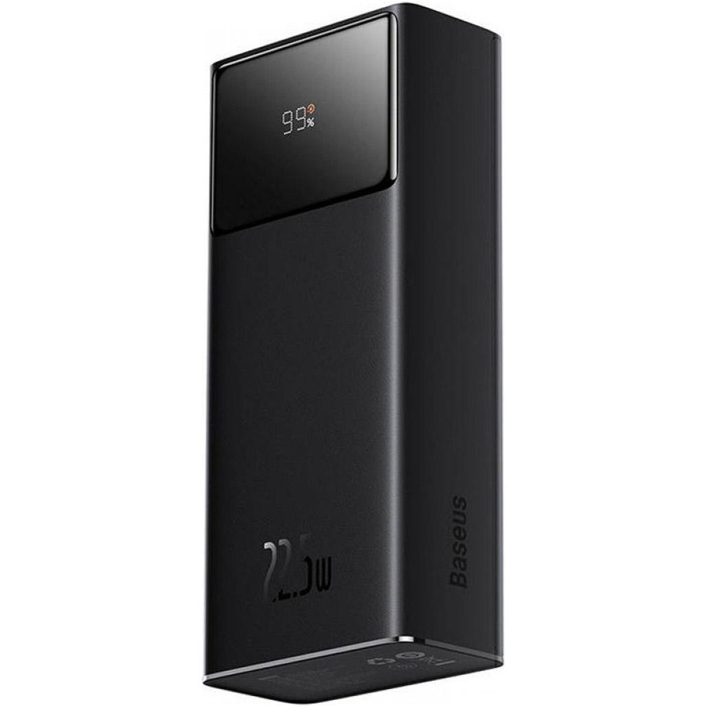 Зовнішній акумулятор Baseus Star-Lord 20000mAh PD 22.5W Black (PPXJ080001) - фото 2