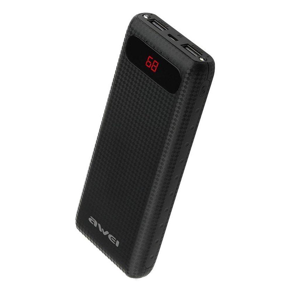 Зарядное устройство Awei P70K 20000mAh Li-Pol Black