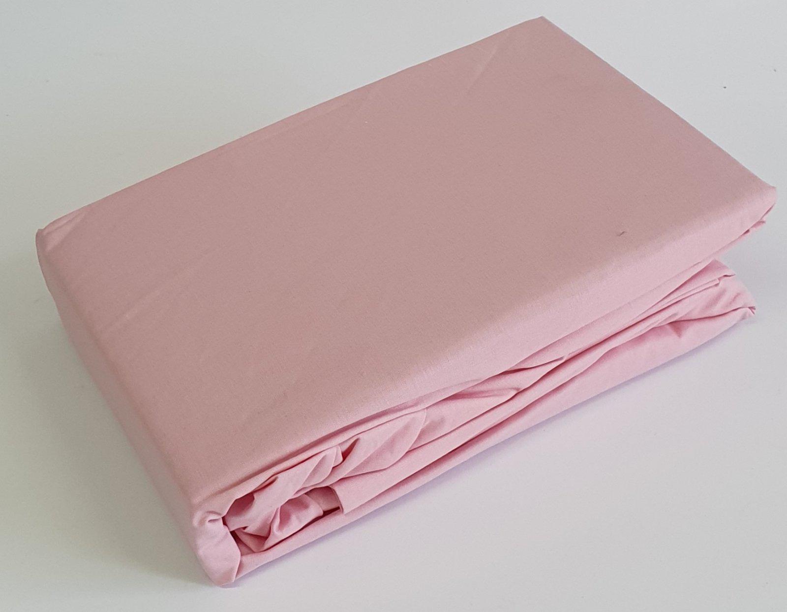 Простынь на резинке Clasy 180x200 c наволочками 50x70 V12 Pembe (4215Clasy)