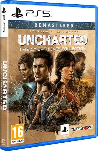 Игра Uncharted Legacy of Thieves Collection для PS5 Blu-ray (0273)