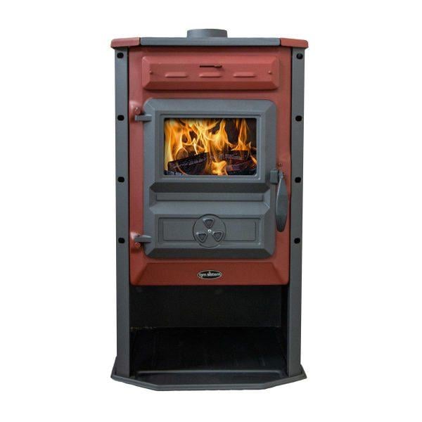 Печь чугунная Tim Sistem MAGIC STOVE на дровах Красный (10900861) - фото 2