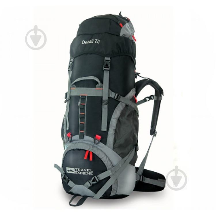 Рюкзак Travel Extreme Denaly 70 Black/Red (TRA-R009-70BR)