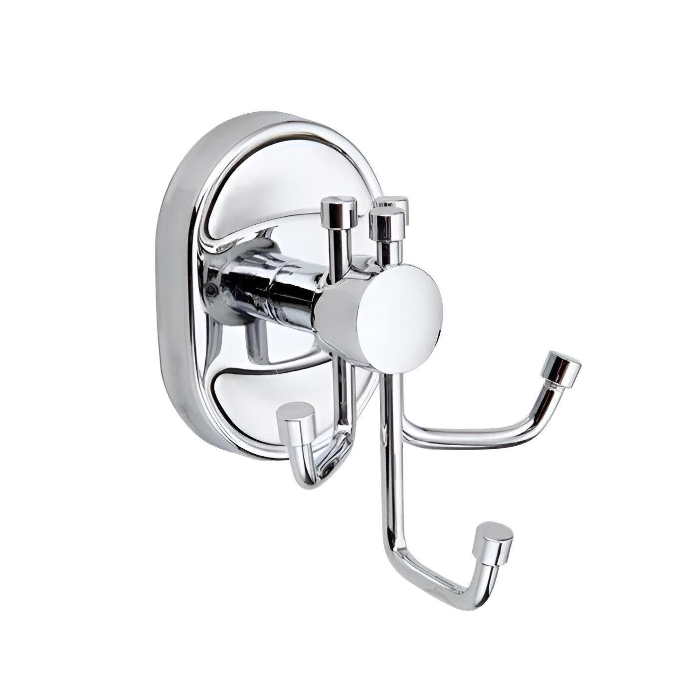 Гачок потрійний Frap F1905-3 Хром (24979419)