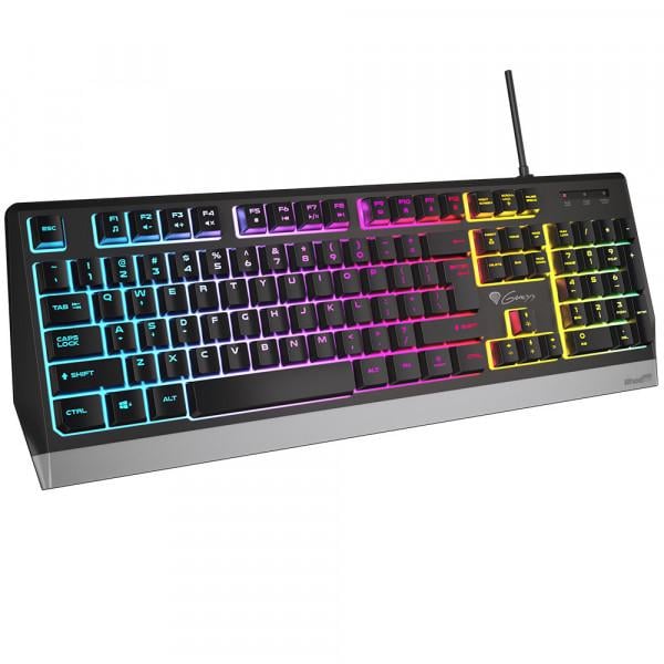 Клавиатура игровая Genesis NKG-1823 Rhod 300 RGB Backlight проводная USB 104кн Черный (564006)