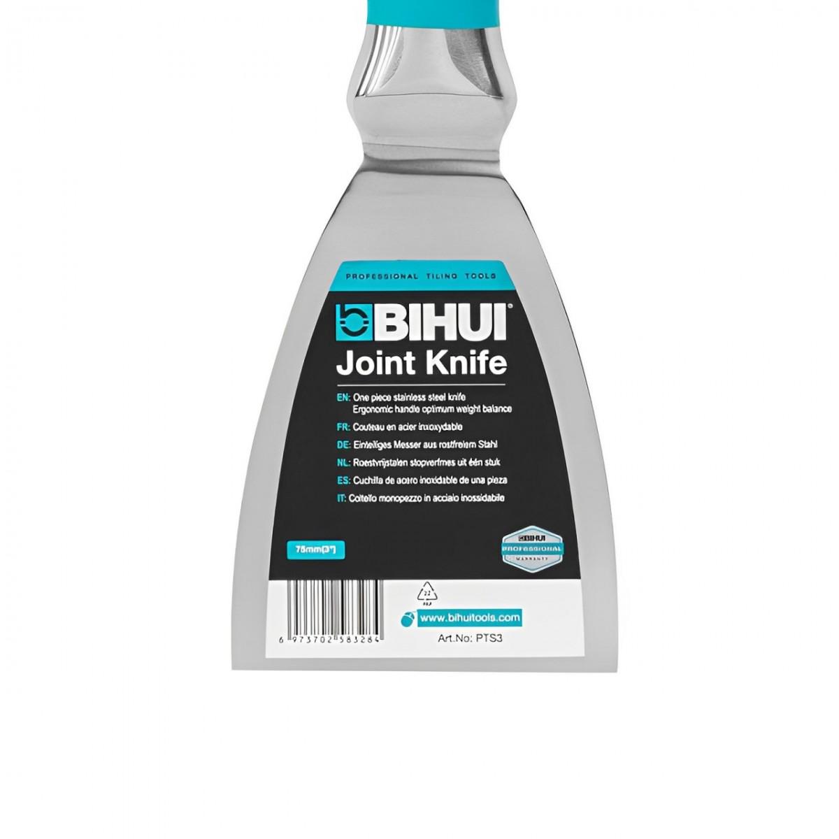 Шпатель BIHUI Monolit 75 мм из полированной нержавеющей стали (PTS3) - фото 3 Шпатель BIHUI Monolit 75 мм из полированной нержавеющей стали (PTS3) - фото 3