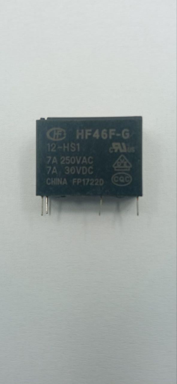 Реле HF46F-G12-HS1 12V 7A 19x7x15 мм (32347)