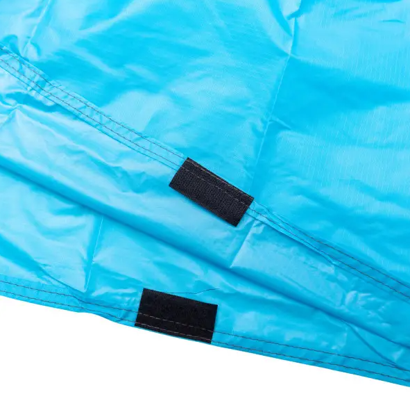 Дощовик-пончо захисний з капюшоном One size Блакитний (LU-029BL) - фото 9
