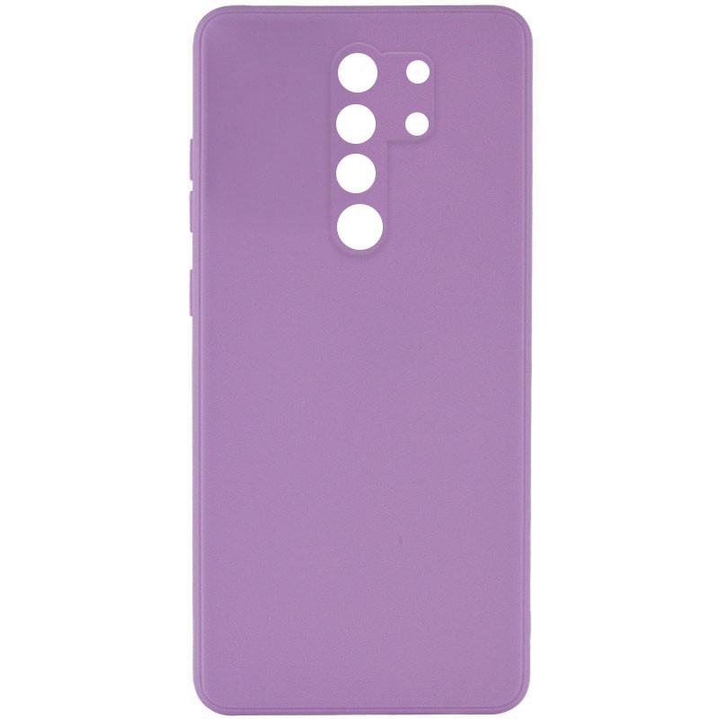 Протиударний силіконовий чохол Candy Full Camera для Xiaomi Redmi Note 8 Pro Бузковий