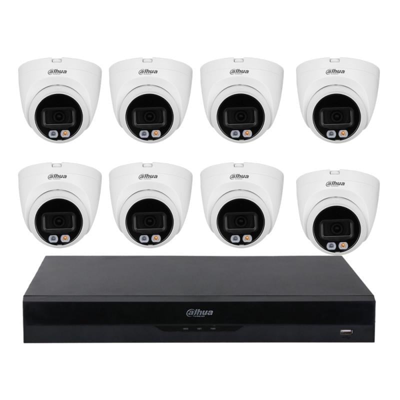 Комплект IP видеонаблюдения уличный Dahua KIT-DH211
