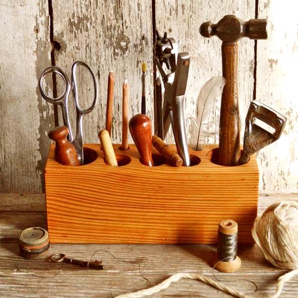 Органайзер кожевника из дерева Коломва Карри (ОКО-001803)