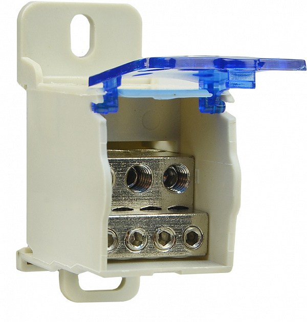 Блок розподільний E.NEXT e.sn.pro. 80А вхід 1х16 мм2 вихід 2х16/4х6 мм2 на DIN-рейку (p0680001) - фото 3