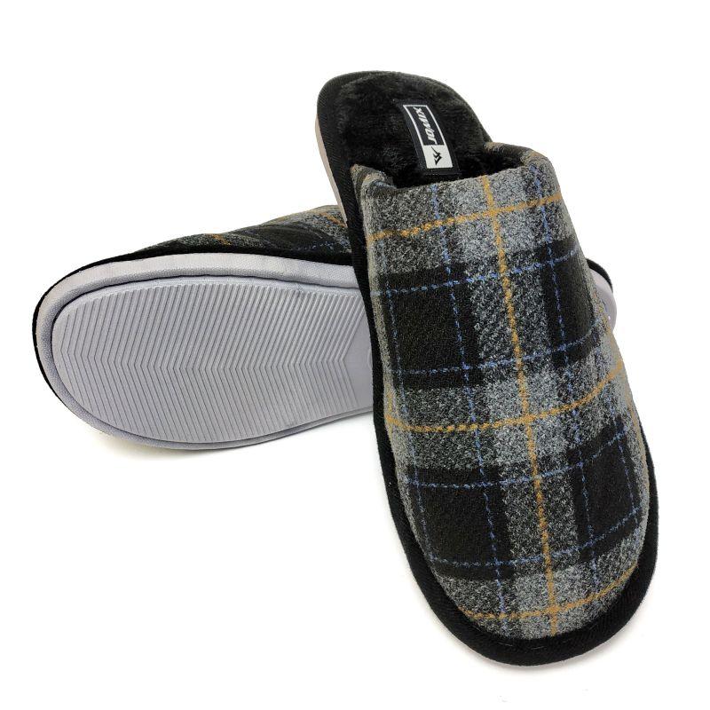 Тапочки домашние мужские Jomix 3412 p. 45 28-28,5 см Черный